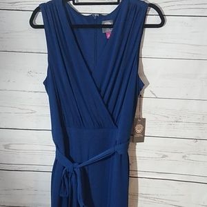 Vince Camuto Jumpsuit with pockets and sash